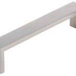 Greep vierkant rvs geborsteld 224