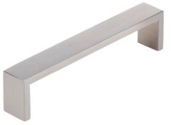 Greep vierkant rvs geborsteld 224