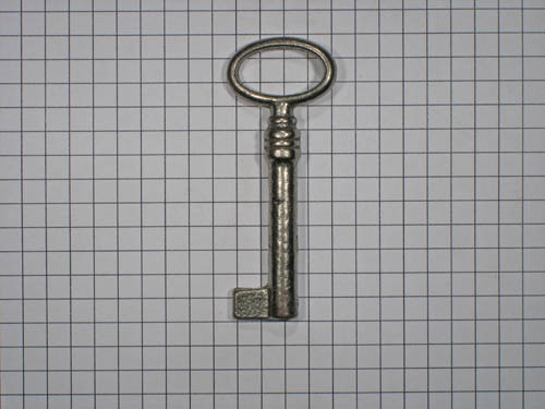 Sleutel gietijzer met korte baard 60 mm - Afbeelding 2