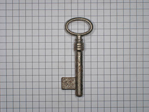 Sleutel gietijzer met pen 60 mm