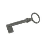 Sleutel gietijzer met gat 65 mm