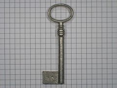 Sleutel gietijzer met gat 80 mm