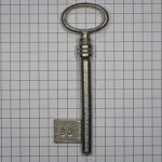 Sleutel gietijzer met pen 80 mm