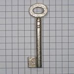 Sleutel ijzer vernikkeld 50 mm