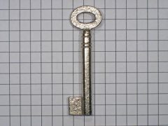 Sleutel ijzer vernikkeld 50 mm