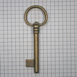 Sleutel ijzer verbronsd 76 mm