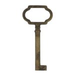 Sleutel messing antiek