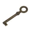 Sleutel messing antiek Louis XVI