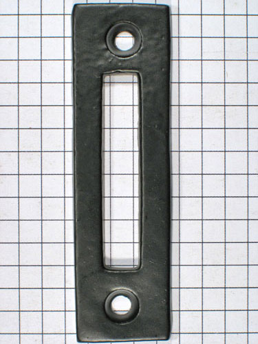 Aanslag raamsluiting ijzer zwart