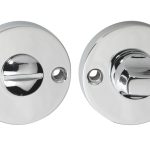 Rozet chroom Rond WC 8mm