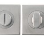 WC-sluiting Vierkant rvs 8mm