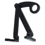 Raamuitzetter, ijzer zwart