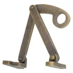 Raamuitzetter, messing antiek