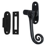 Raamsluiting met krul