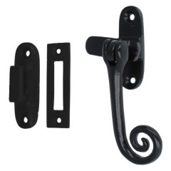 Raamsluiting met krul