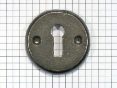 Sleutelplaat ijzer blank