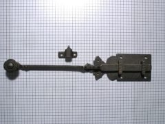 Schuif ijzer geroest