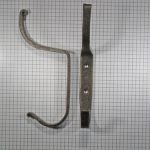 Hoed en jashaak recht, ijzer geroest