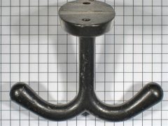 Kapstok onderbouw, ijzer geroest