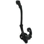 Hoed en jashaak, bewerkt, ijzer zwart