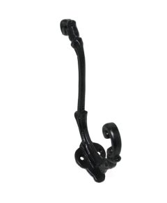 Hoed en jashaak, bewerkt, ijzer zwart