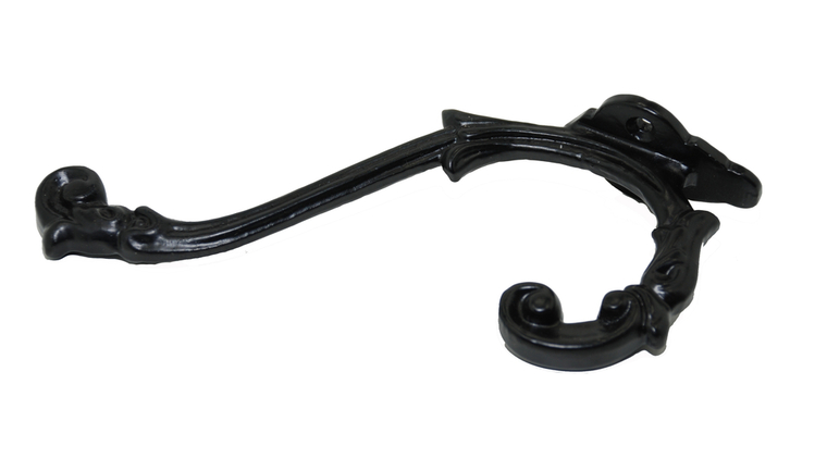 Hoed en jashaak, bewerkt, ijzer zwart - Afbeelding 2