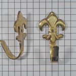 Kapstokhaak fleur de lis
