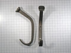 Kapstokhaak, ijzer geroest