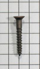 200 st platkopschroef 3,0x20 messing antiek