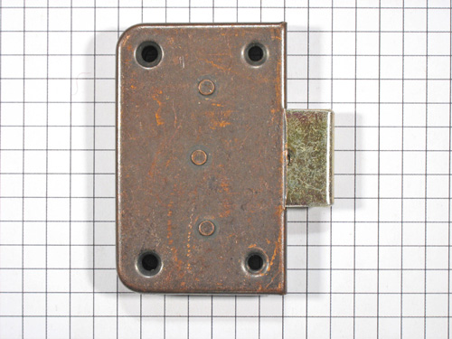 Opdekslot brons 15 mm