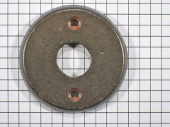 Losse ronde rozet ijzer geroest t.b.v. deurklink