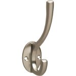 Intersteel Kapstokhaak ovaal nikkel mat