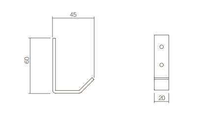 Intersteel Jashaak gebogen rvs - Afbeelding 2