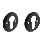 Intersteel cilinderrozetten ø50x5mm zwart