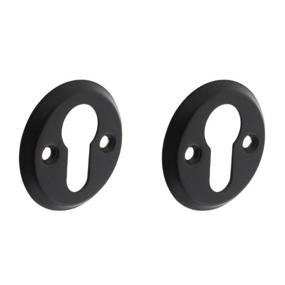 Intersteel cilinderrozetten ø50x5mm zwart