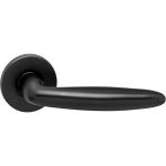 Intersteel deurklink Sigaar op rozet mat zwart