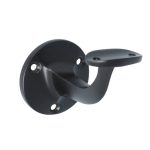 Intersteel Leuninghouder opschroevend hol zadel mat zwart