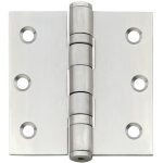 Intersteel kogellagerscharnier recht 3""(76x76x2,5) rvs