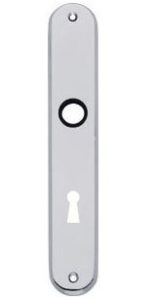 Intersteel Langschild ovaal SL72 chroom