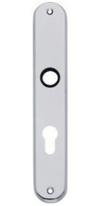 Intersteel Langschild ovaal PC55 chroom