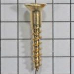 200 st messing platkopschroef 3,5 x 20