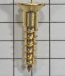 200 st messing platkopschroef 4,5 x 20