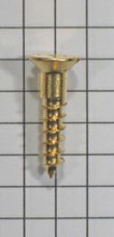 200 st messing platkopschroef 4,5 x 20