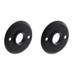 Intersteel rozetten ø50x5mm zwart