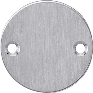 Intersteel afdekrozet rond plat 50x2 rvs