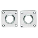 Intersteel Rozetten 42x42x2mm rvs