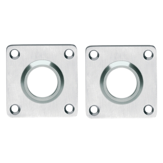 Intersteel Rozetten 42x42x2mm rvs