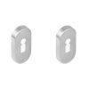 Intersteel sleutelrozetten verdekt ovaal 65x30x10mm rvs