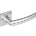 Intersteel deurklink Blok op rozet vierkant rvs