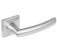 Intersteel deurklink Blok op rozet vierkant rvs